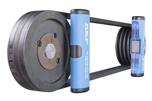 Alignement laser des poulies sur site